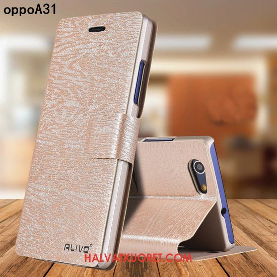 Oppo A31 Kuoret All Inclusive Nahkakotelo, Oppo A31 Kuori Suojaus Kova