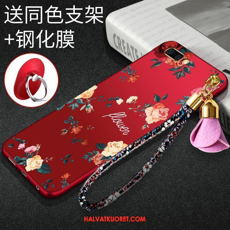 Oppo A3s Kuoret Kotelo Punainen Pehmeä Neste, Oppo A3s Kuori Puhelimen Uusi