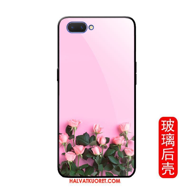 Oppo A3s Kuoret Kustannukset Kukka Silikoni, Oppo A3s Kuori Kukka- Murtumaton