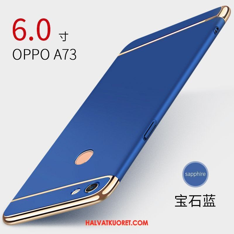 Oppo A73 Kuoret Kulta Kova Suuntaus, Oppo A73 Kuori Persoonallisuus Pesty Suede