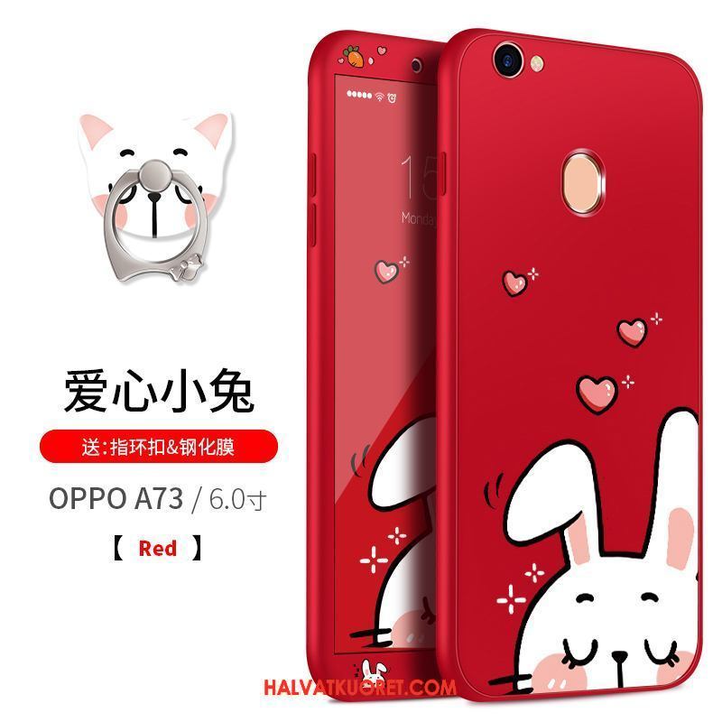 Oppo A73 Kuoret Murtumaton All Inclusive, Oppo A73 Kuori Musta Suojaus