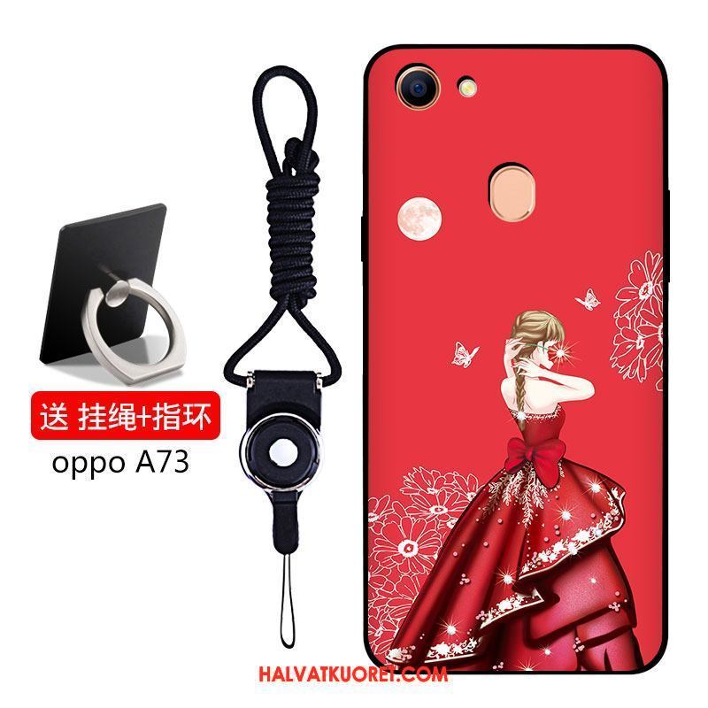 Oppo A73 Kuoret Murtumaton Silikoni, Oppo A73 Kuori Kotelo Pehmeä Neste