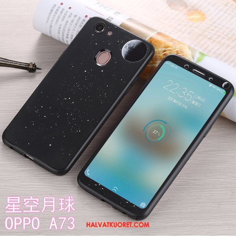 Oppo A73 Kuoret Musta Puhelimen, Oppo A73 Kuori Murtumaton All Inclusive