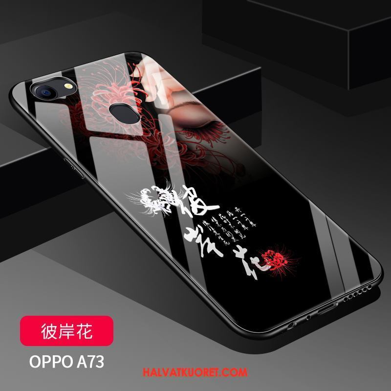 Oppo A73 Kuoret Peili Silikoni Luova, Oppo A73 Kuori Puhelimen Lasi