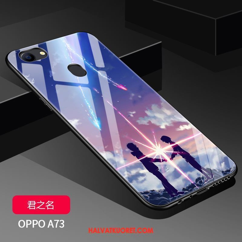 Oppo A73 Kuoret Peili Silikoni Luova, Oppo A73 Kuori Puhelimen Lasi