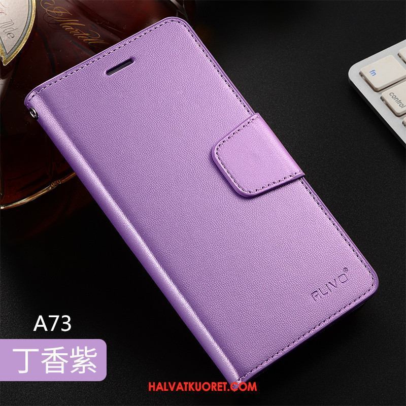 Oppo A73 Kuoret Puhelimen Murtumaton, Oppo A73 Kuori Silikoni Punainen