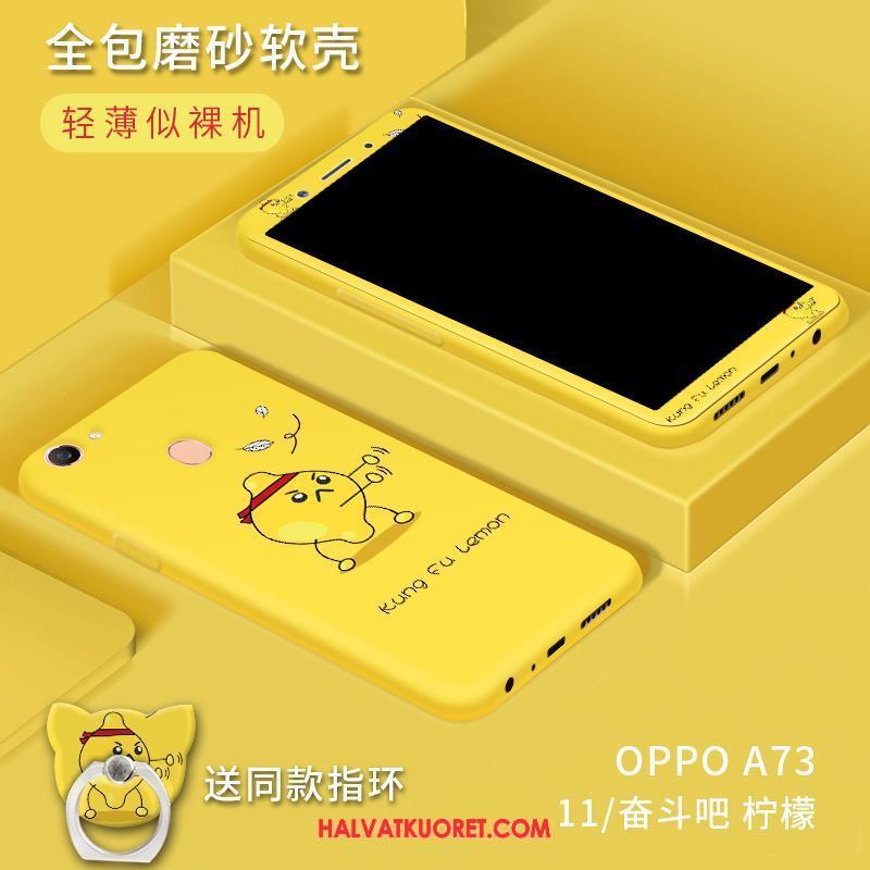 Oppo A73 Kuoret Puhelimen Näytönsuojus, Oppo A73 Kuori Pehmeä Neste All Inclusive
