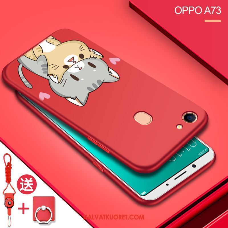 Oppo A73 Kuoret Sarjakuva Net Red Suojaus, Oppo A73 Kuori Pehmeä Neste Uusi