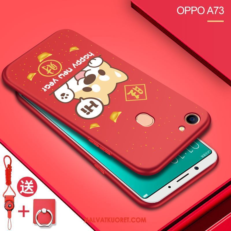 Oppo A73 Kuoret Sarjakuva Net Red Suojaus, Oppo A73 Kuori Pehmeä Neste Uusi