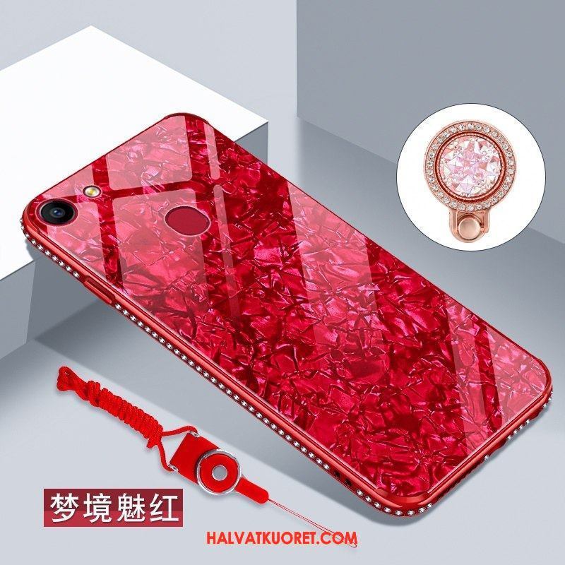 Oppo A73 Kuoret Trendi All Inclusive Net Red, Oppo A73 Kuori Valkoinen Murtumaton