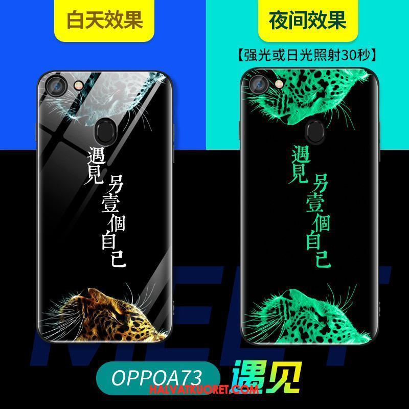 Oppo A73 Kuoret Tähti Sininen Suojaus, Oppo A73 Kuori Kotelo Kova