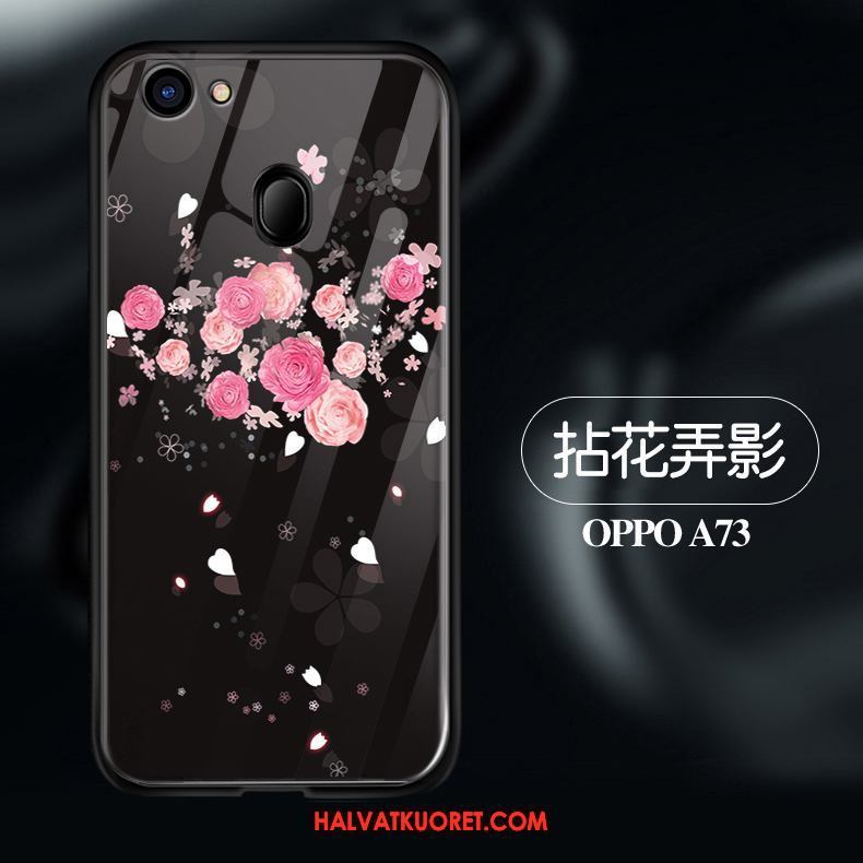 Oppo A73 Kuoret Violetti Murtumaton Pesty Suede, Oppo A73 Kuori Pehmeä Neste Suojaus