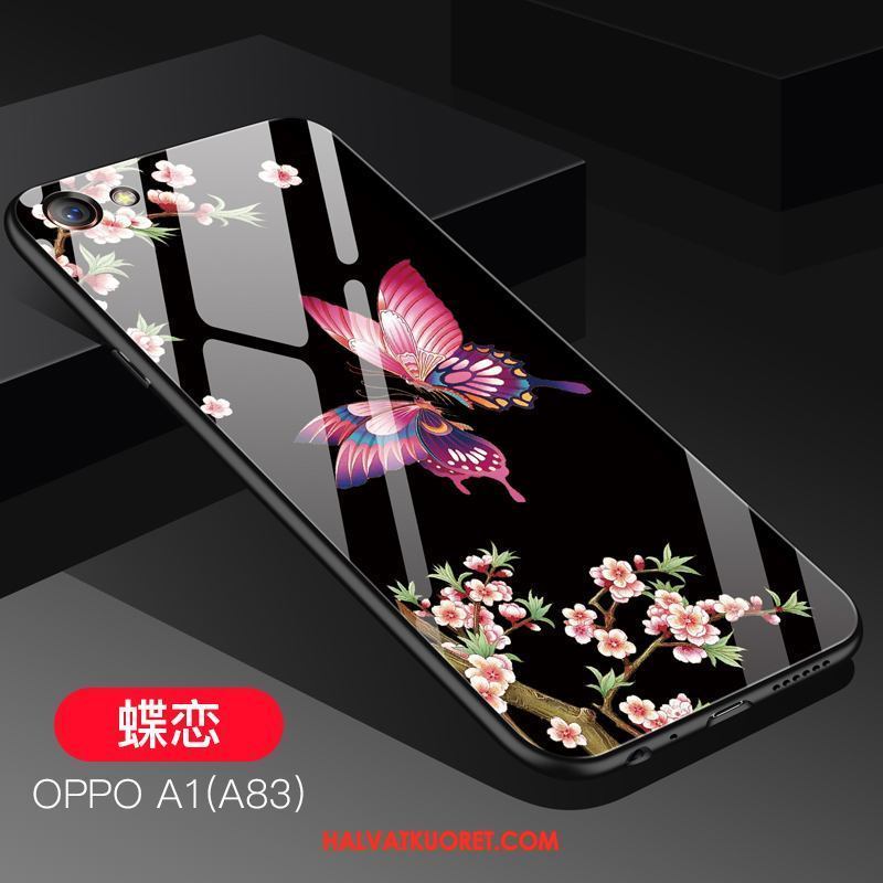 Oppo A83 Kuoret Murtumaton Kotelo Luova, Oppo A83 Kuori Pesty Suede Sarjakuva