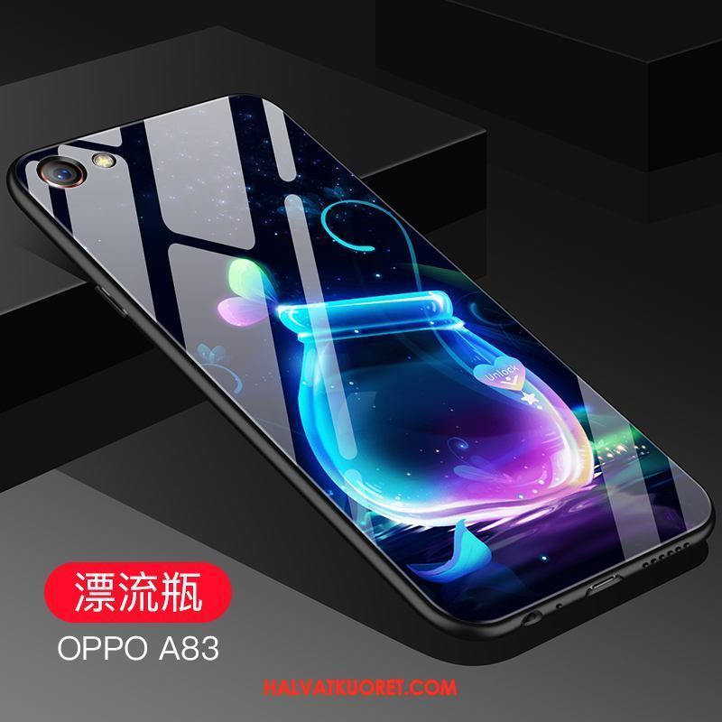 Oppo A83 Kuoret Murtumaton Kotelo Luova, Oppo A83 Kuori Pesty Suede Sarjakuva