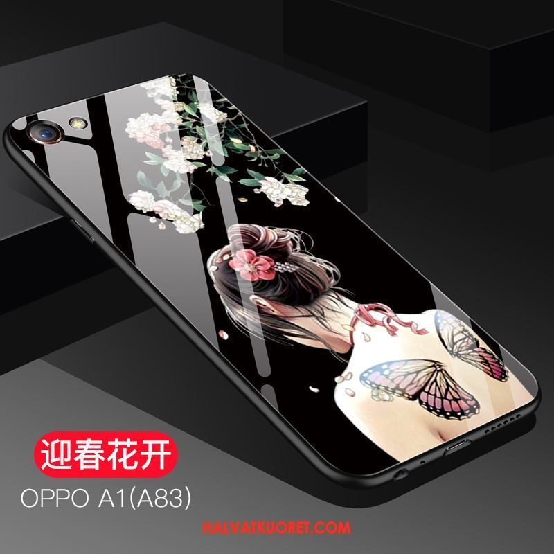 Oppo A83 Kuoret Murtumaton Kotelo Luova, Oppo A83 Kuori Pesty Suede Sarjakuva