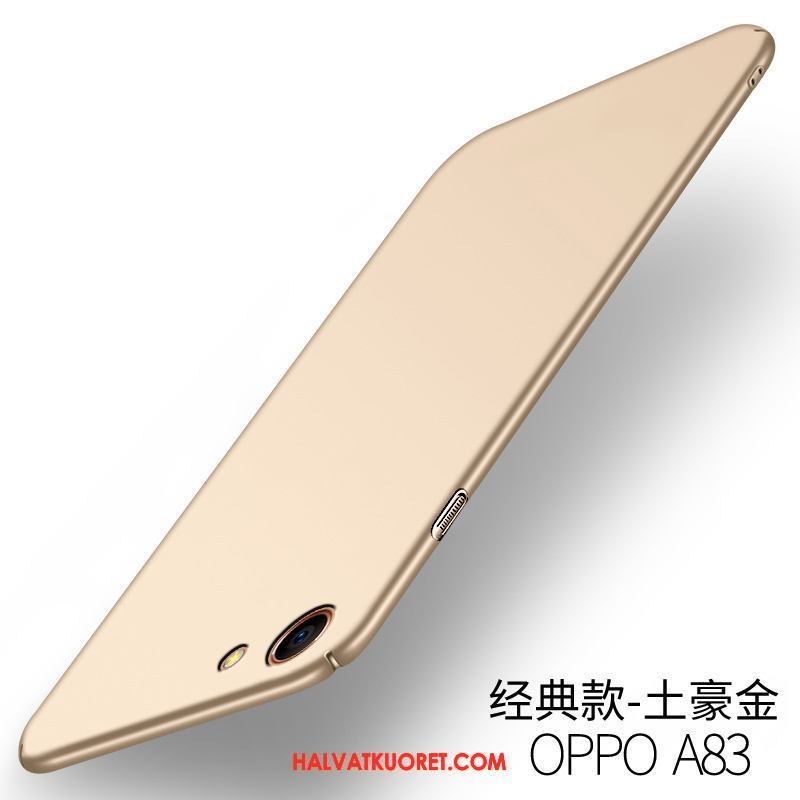 Oppo A83 Kuoret Ohut Puhelimen Kotelo, Oppo A83 Kuori Trendi Musta