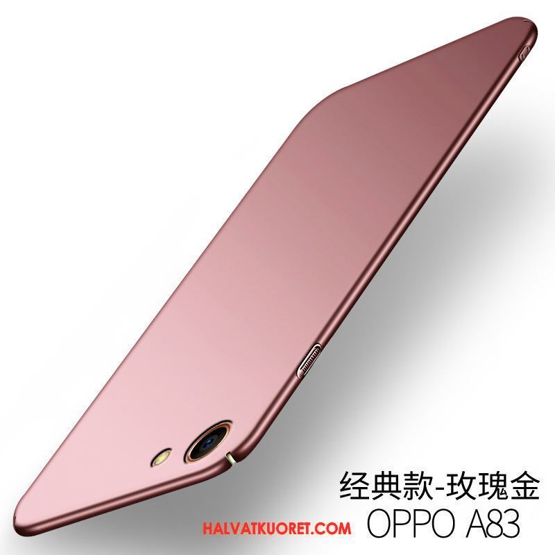 Oppo A83 Kuoret Ohut Puhelimen Kotelo, Oppo A83 Kuori Trendi Musta