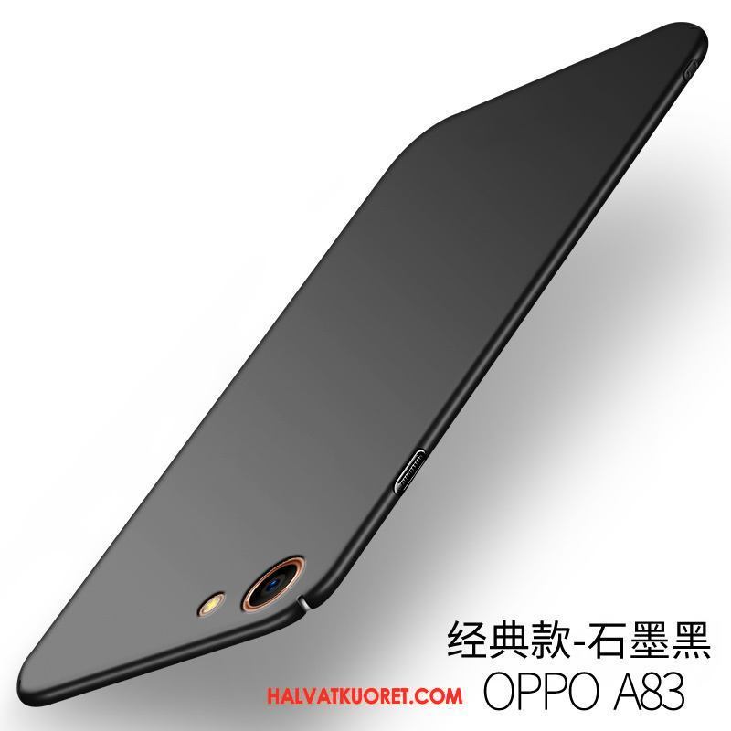 Oppo A83 Kuoret Ohut Puhelimen Kotelo, Oppo A83 Kuori Trendi Musta