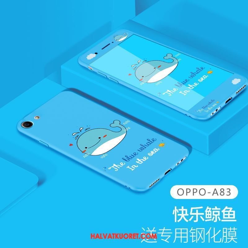 Oppo A83 Kuoret Pesty Suede Musta, Oppo A83 Kuori Pehmeä Neste Ihana