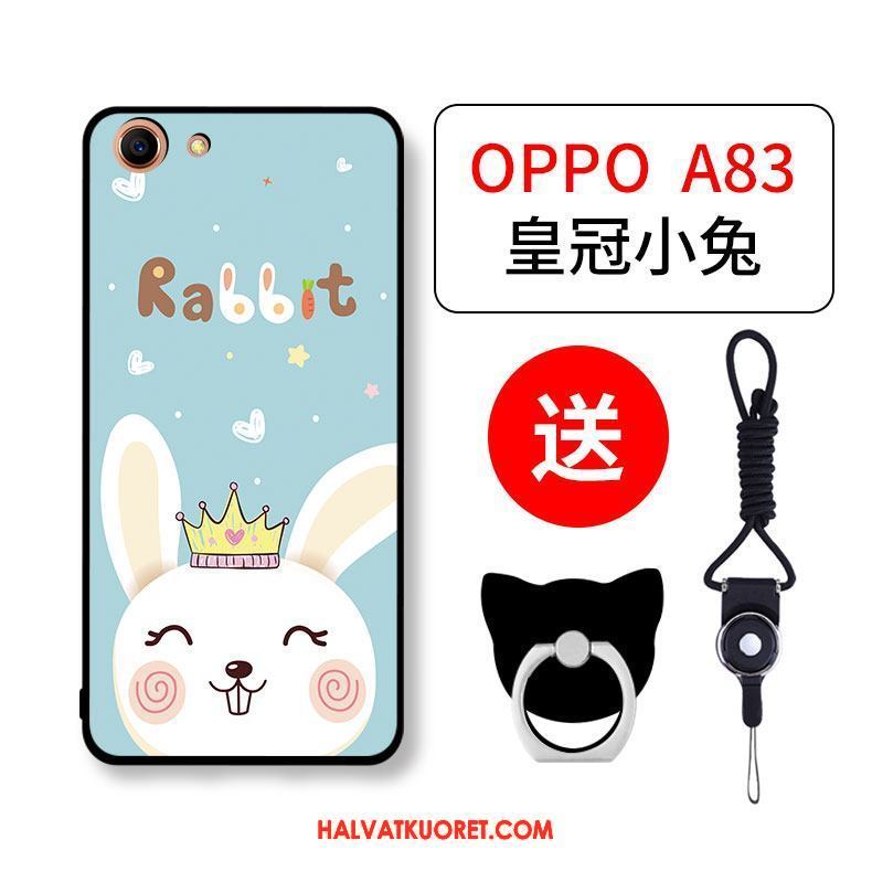 Oppo A83 Kuoret Rengas Pesty Suede All Inclusive, Oppo A83 Kuori Persoonallisuus Ihana