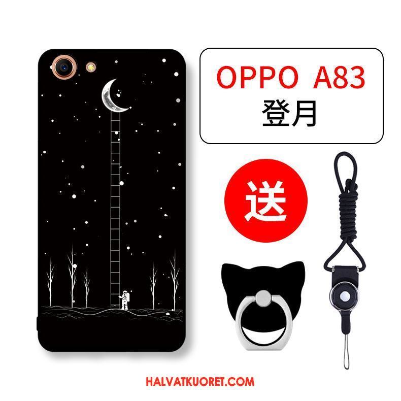 Oppo A83 Kuoret Rengas Pesty Suede All Inclusive, Oppo A83 Kuori Persoonallisuus Ihana