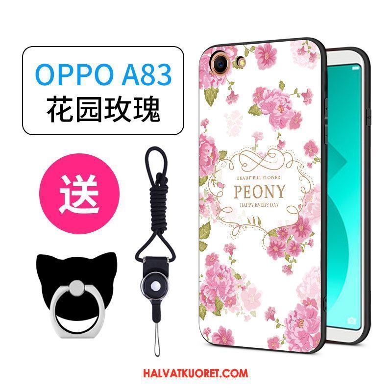 Oppo A83 Kuoret Rengas Pesty Suede All Inclusive, Oppo A83 Kuori Persoonallisuus Ihana