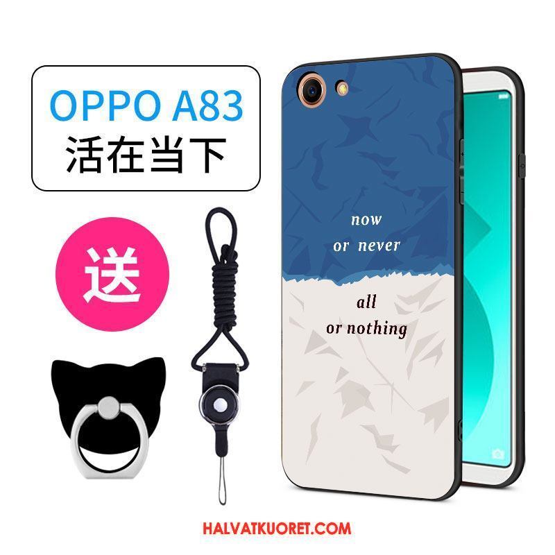 Oppo A83 Kuoret Rengas Pesty Suede All Inclusive, Oppo A83 Kuori Persoonallisuus Ihana