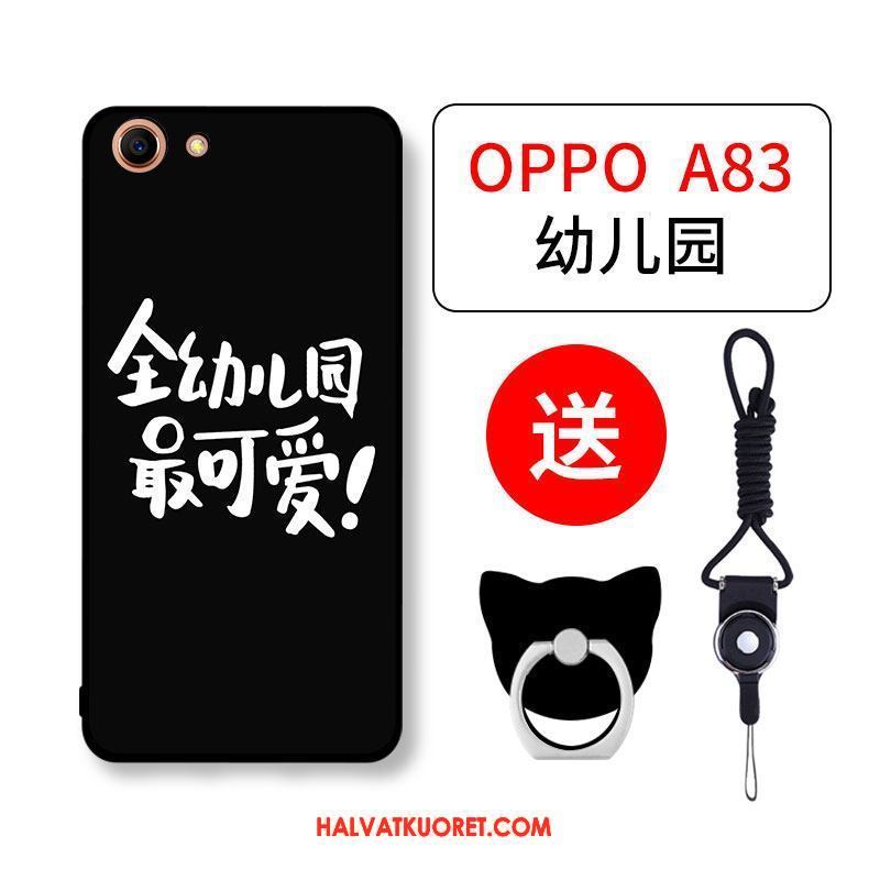 Oppo A83 Kuoret Rengas Pesty Suede All Inclusive, Oppo A83 Kuori Persoonallisuus Ihana