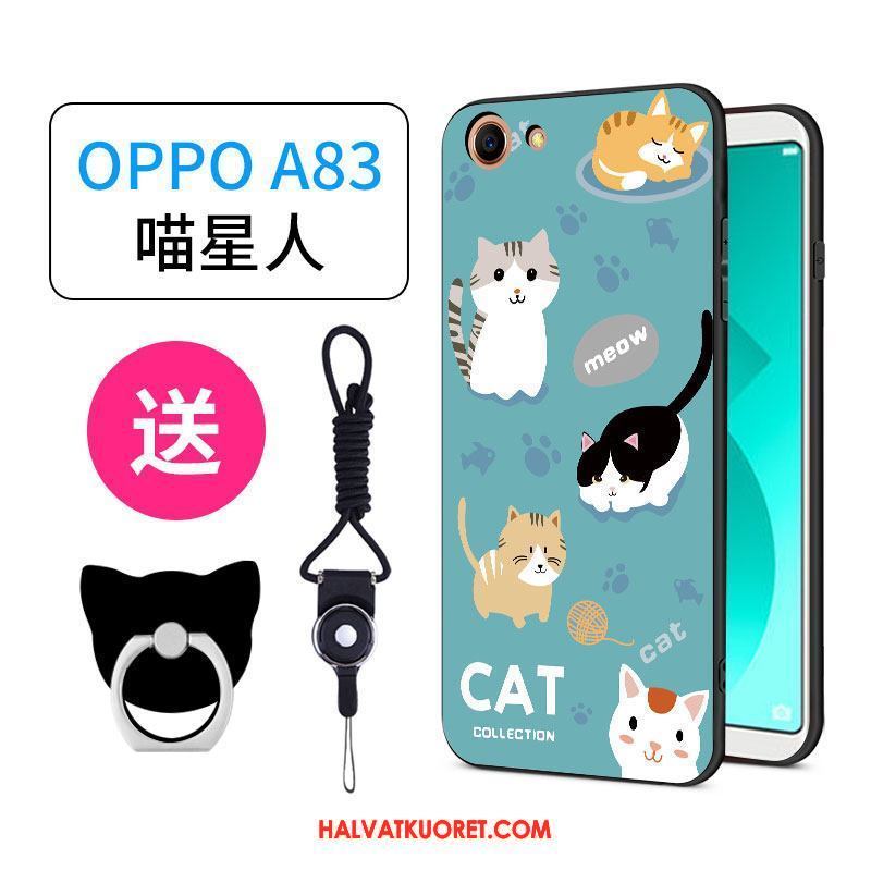 Oppo A83 Kuoret Rengas Pesty Suede All Inclusive, Oppo A83 Kuori Persoonallisuus Ihana