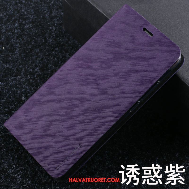 Oppo A83 Kuoret Trendi Puhelimen Violetti, Oppo A83 Kuori Nahkakotelo