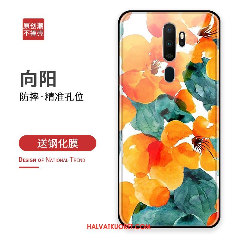 Oppo A9 2020 Kuoret Karkaisu Murtumaton Persoonallisuus, Oppo A9 2020 Kuori All Inclusive Puhelimen