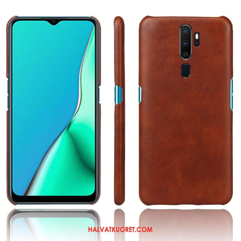 Oppo A9 2020 Kuoret Kotelo Yksinkertainen Murtumaton, Oppo A9 2020 Kuori Suojaus Orange