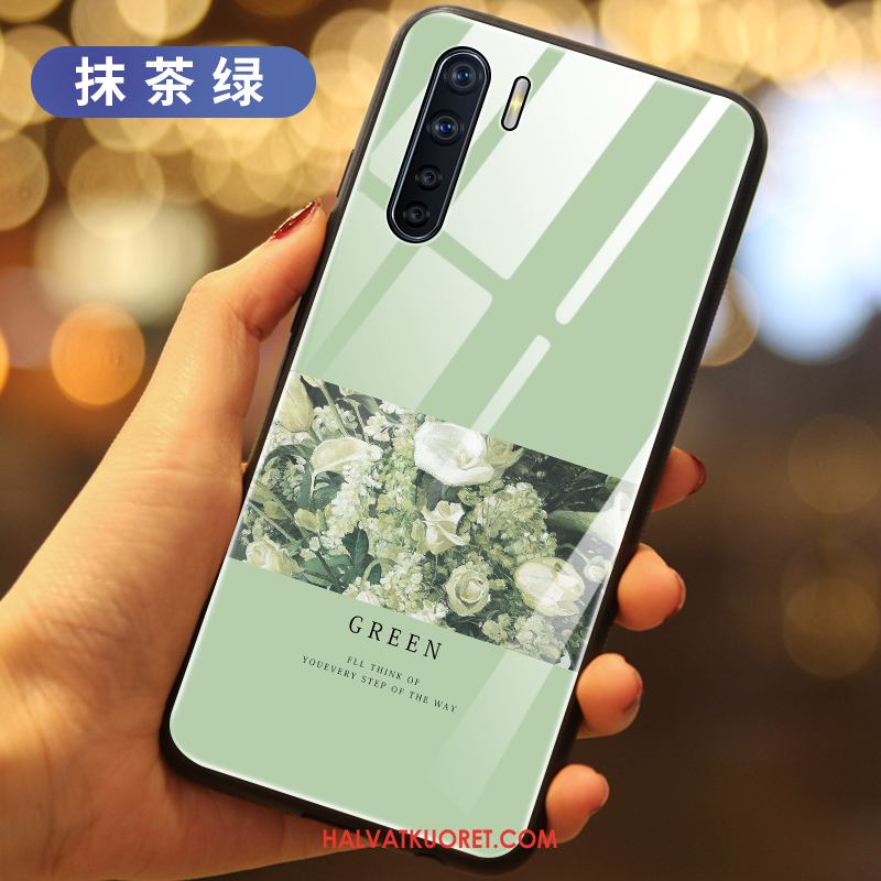 Oppo A91 Kuoret Kotelo Puhelimen Valkoinen, Oppo A91 Kuori Lasi