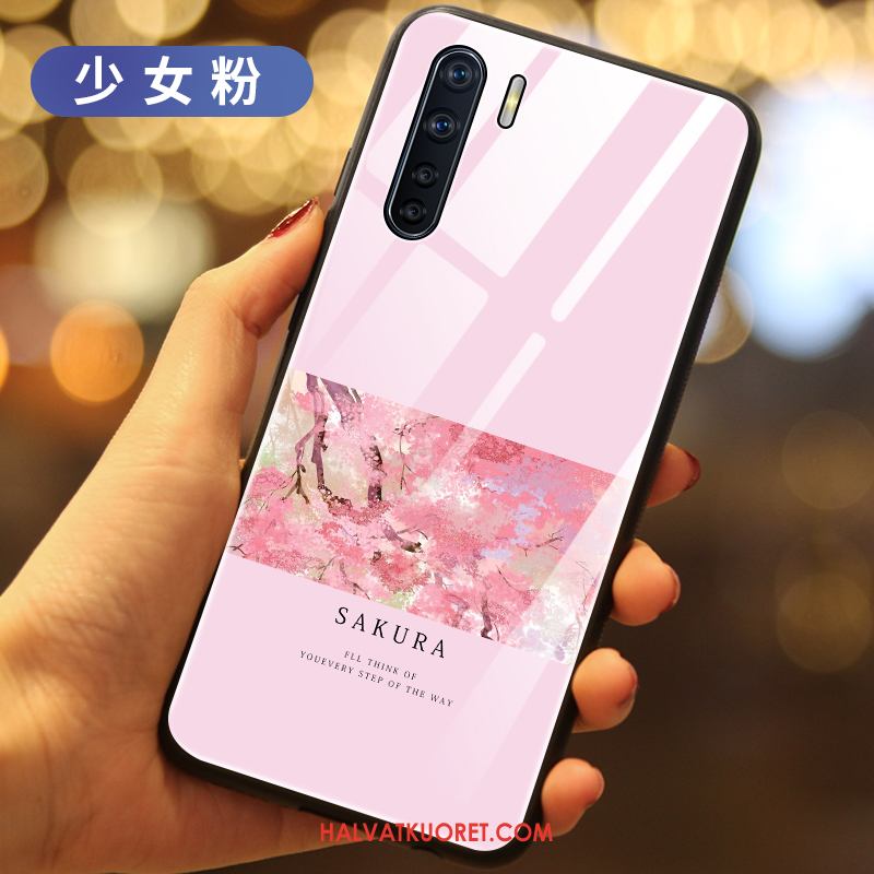 Oppo A91 Kuoret Kotelo Puhelimen Valkoinen, Oppo A91 Kuori Lasi