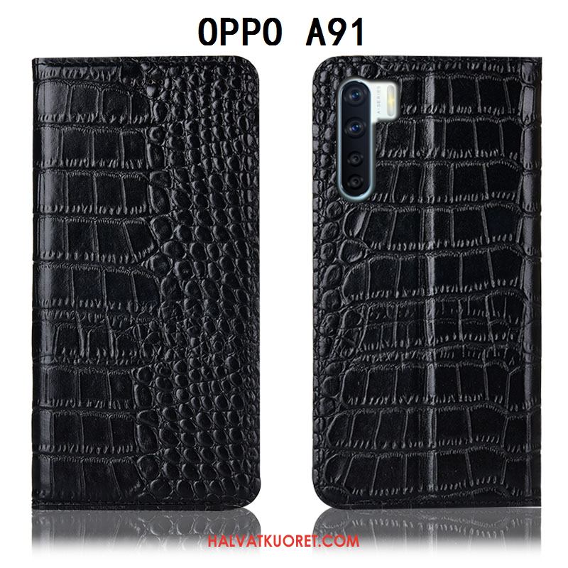 Oppo A91 Kuoret Murtumaton Puhelimen All Inclusive, Oppo A91 Kuori Kotelo Suojaus Braun