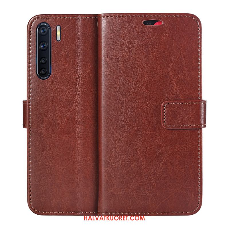 Oppo A91 Kuoret Murtumaton Puhelimen Yksinkertainen, Oppo A91 Kuori Simpukka Sininen