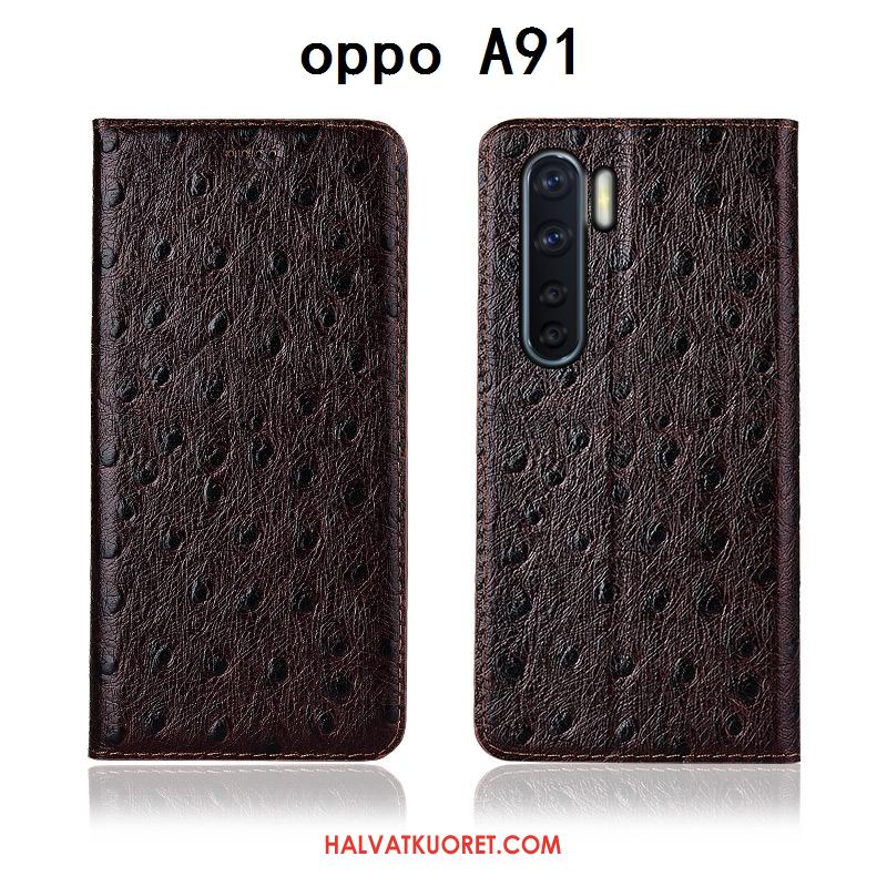 Oppo A91 Kuoret Pehmeä Neste Kotelo Silikoni, Oppo A91 Kuori All Inclusive Musta