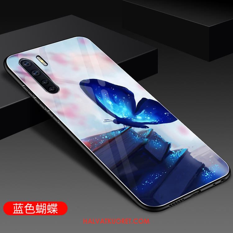 Oppo A91 Kuoret Silikoni Puhelimen Musta, Oppo A91 Kuori Murtumaton Suojaus