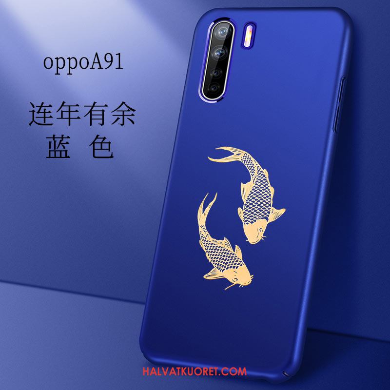 Oppo A91 Kuoret Tuuli Kotelo Luova, Oppo A91 Kuori Persoonallisuus Pesty Suede Nackte Farbe