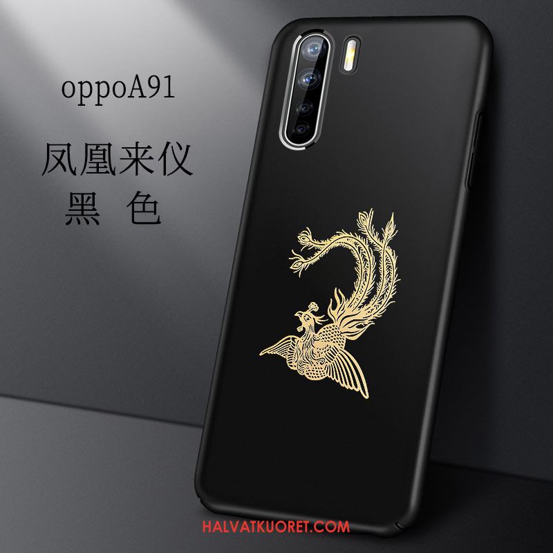 Oppo A91 Kuoret Tuuli Kotelo Luova, Oppo A91 Kuori Persoonallisuus Pesty Suede Nackte Farbe