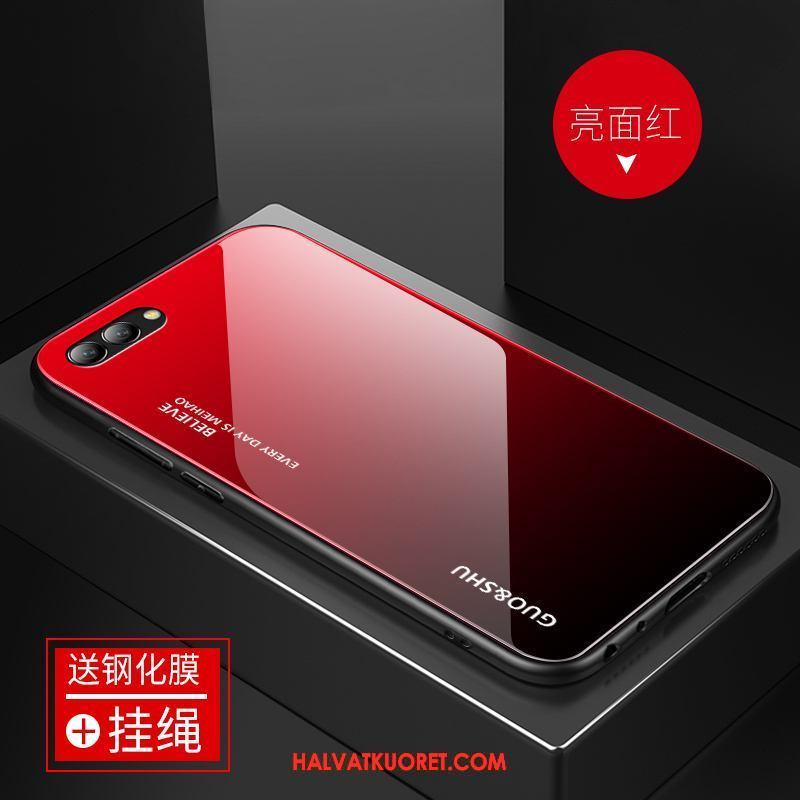 Oppo Ax5 Kuoret Puhelimen Punainen Suojaus, Oppo Ax5 Kuori Lasi Net Red