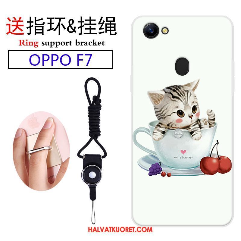 Oppo F7 Kuoret Murtumaton Persoonallisuus Suojaus, Oppo F7 Kuori Pehmeä Neste Ihana