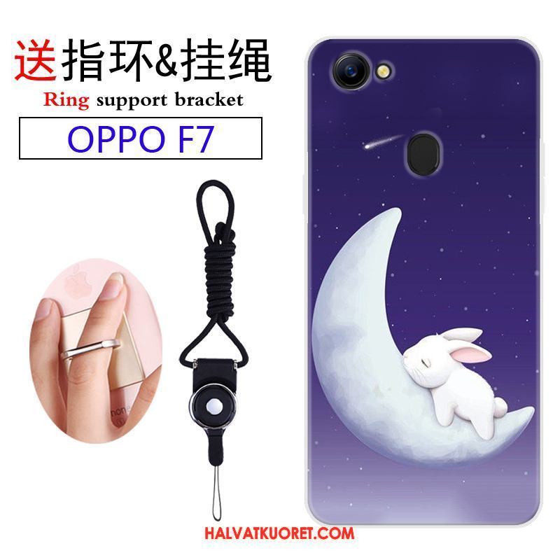 Oppo F7 Kuoret Murtumaton Persoonallisuus Suojaus, Oppo F7 Kuori Pehmeä Neste Ihana