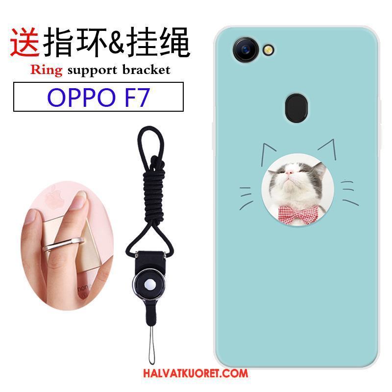 Oppo F7 Kuoret Murtumaton Persoonallisuus Suojaus, Oppo F7 Kuori Pehmeä Neste Ihana