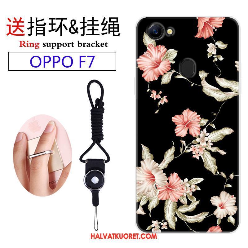 Oppo F7 Kuoret Murtumaton Persoonallisuus Suojaus, Oppo F7 Kuori Pehmeä Neste Ihana