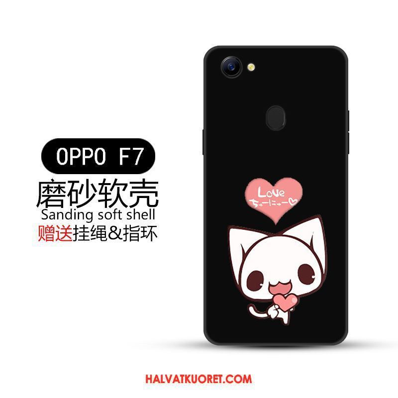 Oppo F7 Kuoret Murtumaton Pesty Suede, Oppo F7 Kuori All Inclusive Luova