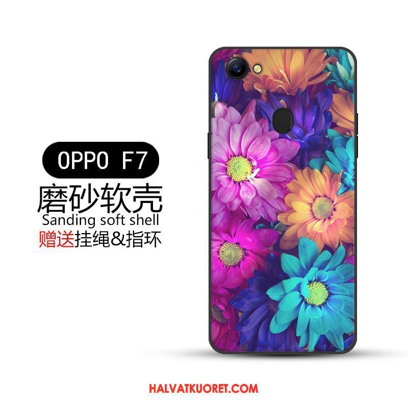 Oppo F7 Kuoret Murtumaton Pesty Suede, Oppo F7 Kuori All Inclusive Luova