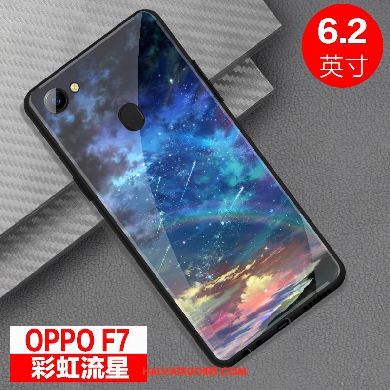 Oppo F7 Kuoret Murtumaton Suojaus Persoonallisuus, Oppo F7 Kuori Peili Punainen