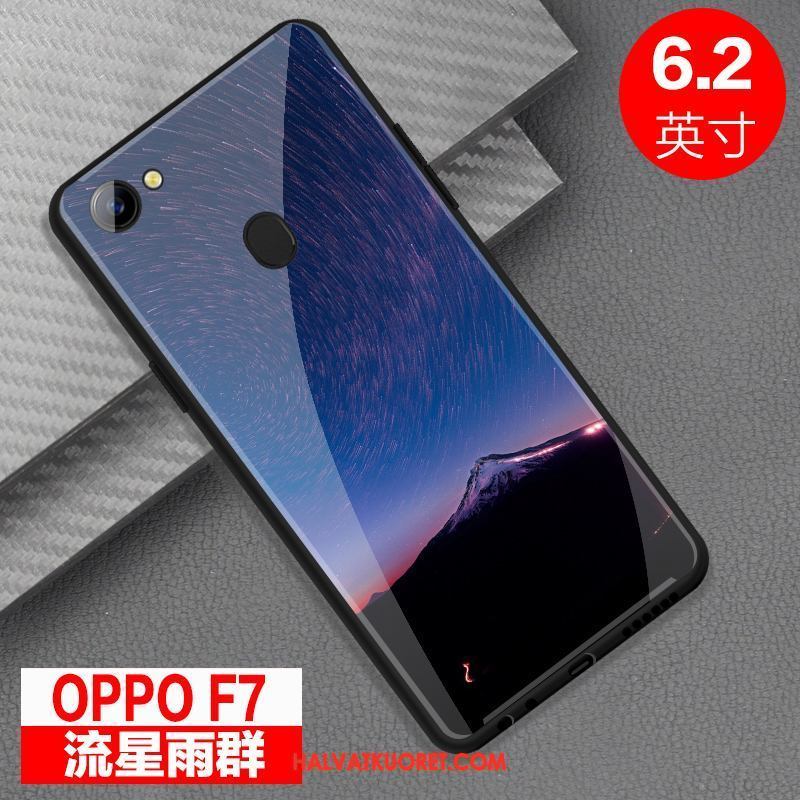 Oppo F7 Kuoret Murtumaton Suojaus Persoonallisuus, Oppo F7 Kuori Peili Punainen