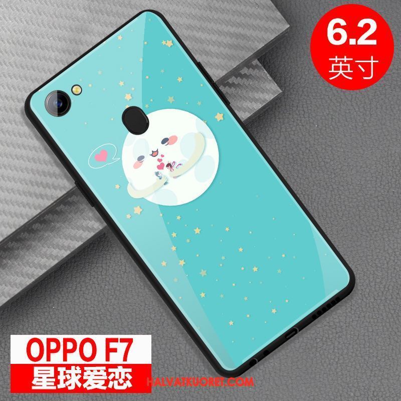 Oppo F7 Kuoret Murtumaton Suojaus Persoonallisuus, Oppo F7 Kuori Peili Punainen